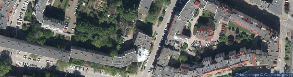 Zdjęcie satelitarne Łódzka ul.