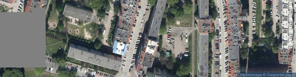 Zdjęcie satelitarne Łódzka ul.