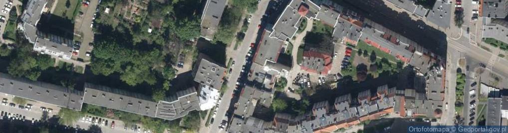 Zdjęcie satelitarne Łódzka ul.