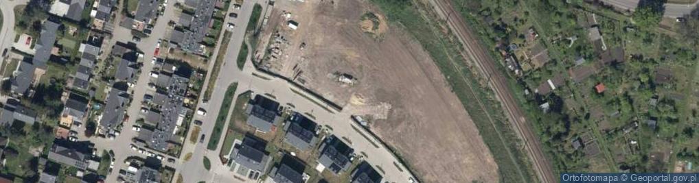 Zdjęcie satelitarne Lokomotywowa ul.