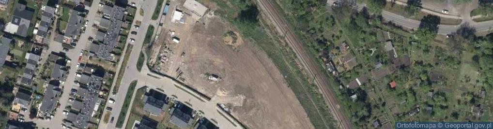 Zdjęcie satelitarne Lokomotywowa ul.