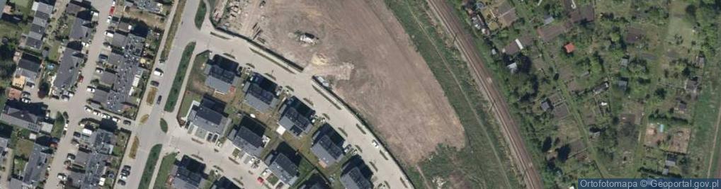 Zdjęcie satelitarne Lokomotywowa ul.