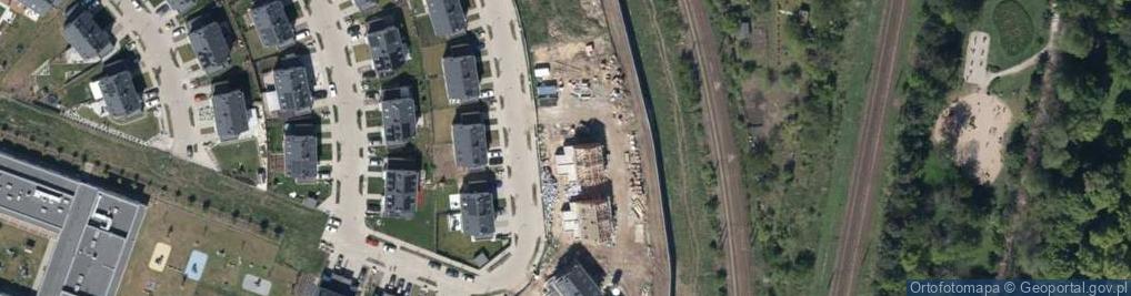 Zdjęcie satelitarne Lokomotywowa ul.