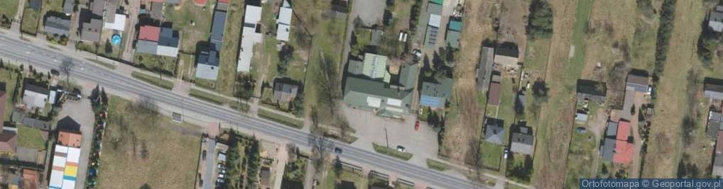Zdjęcie satelitarne Łódzka ul.