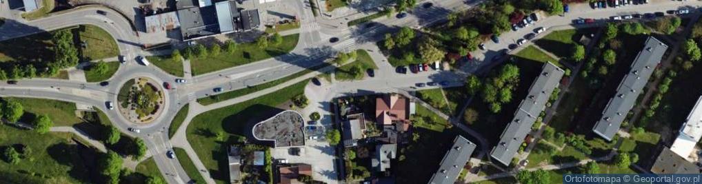 Zdjęcie satelitarne Łódzka ul.