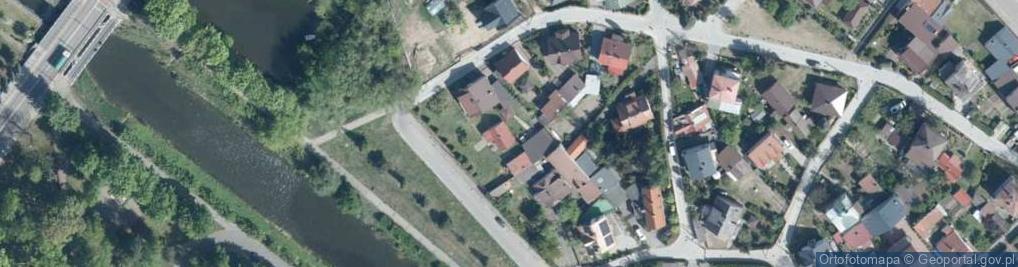 Zdjęcie satelitarne Ludowa ul.