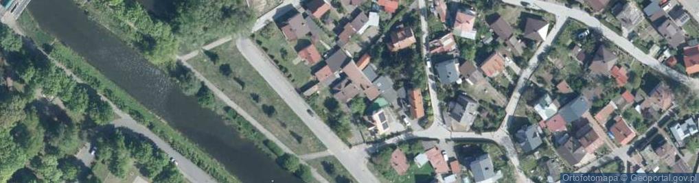 Zdjęcie satelitarne Ludowa ul.