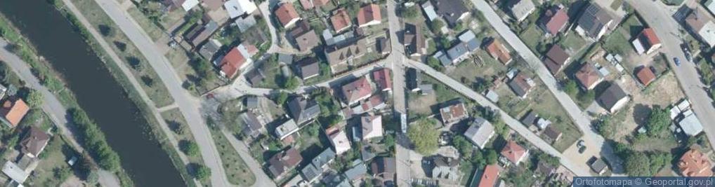 Zdjęcie satelitarne Ludowa ul.