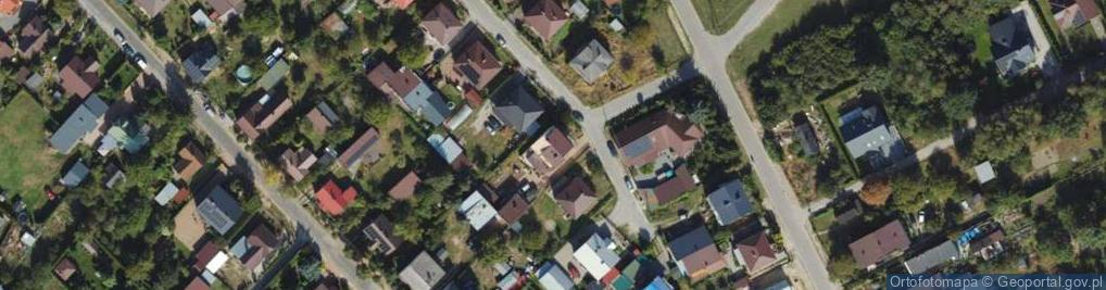Zdjęcie satelitarne Ludowa ul.