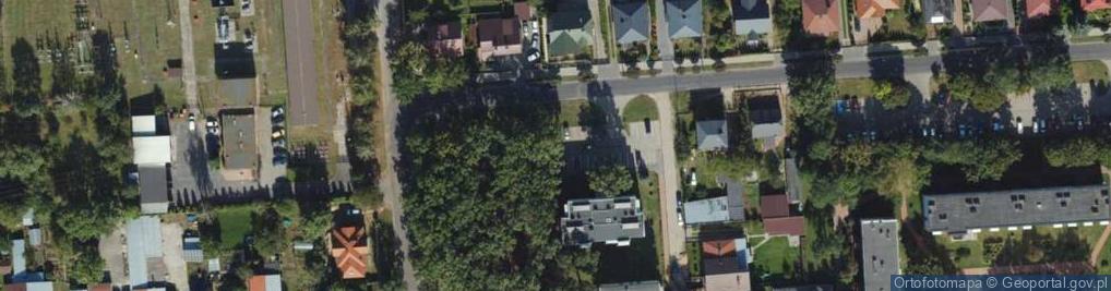 Zdjęcie satelitarne Łukaszyńska ul.