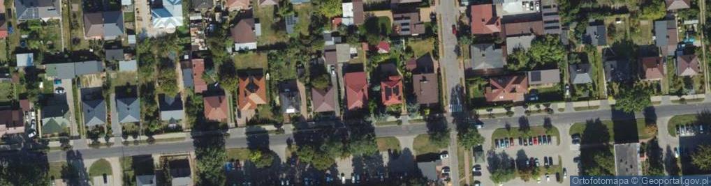 Zdjęcie satelitarne Łukaszyńska ul.