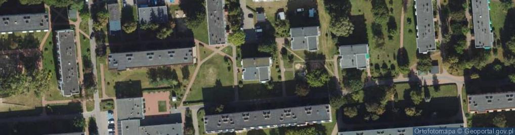 Zdjęcie satelitarne Łukaszyńska ul.
