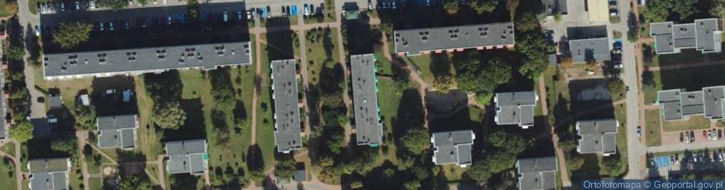 Zdjęcie satelitarne Łukaszyńska ul.