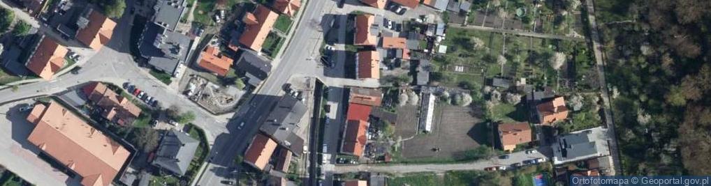 Zdjęcie satelitarne Ludowa ul.