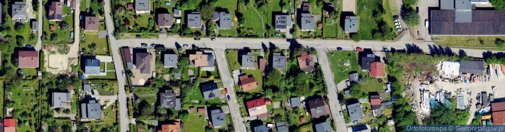 Zdjęcie satelitarne Ludowa ul.