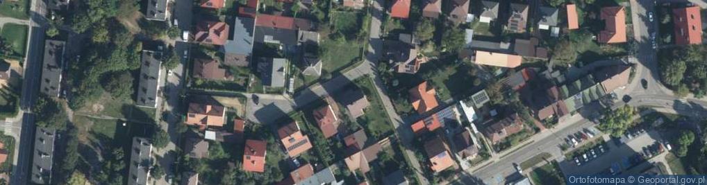 Zdjęcie satelitarne Ludwika Kazimierza ul.