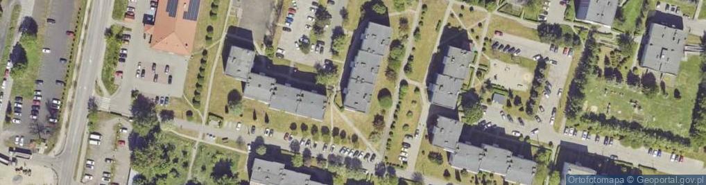 Zdjęcie satelitarne Łużycka ul.