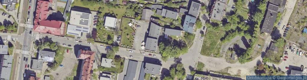 Zdjęcie satelitarne Ludowa ul.