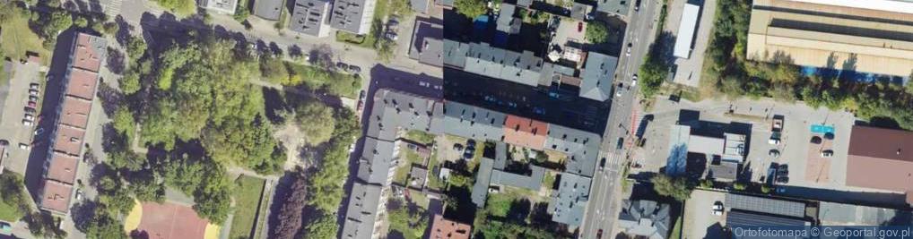 Zdjęcie satelitarne Łukasińskiego Waleriana, mjr. ul.