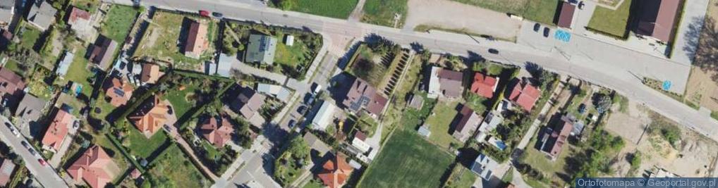 Zdjęcie satelitarne Ludowa ul.