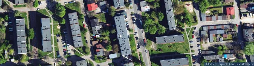 Zdjęcie satelitarne Łukasińskiego ul.