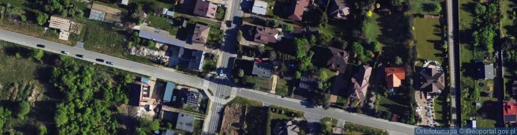 Zdjęcie satelitarne Ludowa ul.
