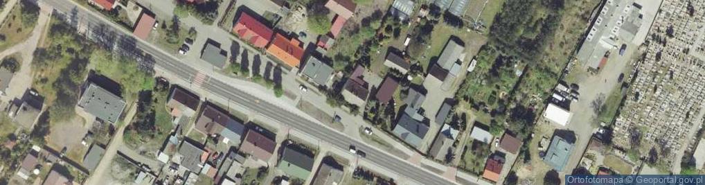 Zdjęcie satelitarne Lubuska ul.