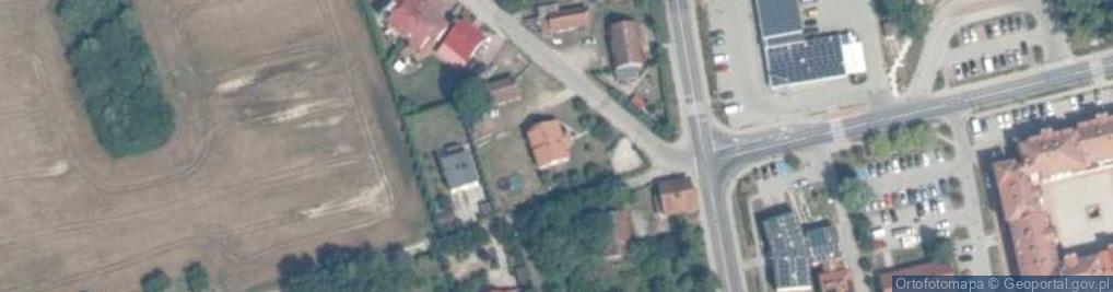 Zdjęcie satelitarne Ługwałdzka ul.
