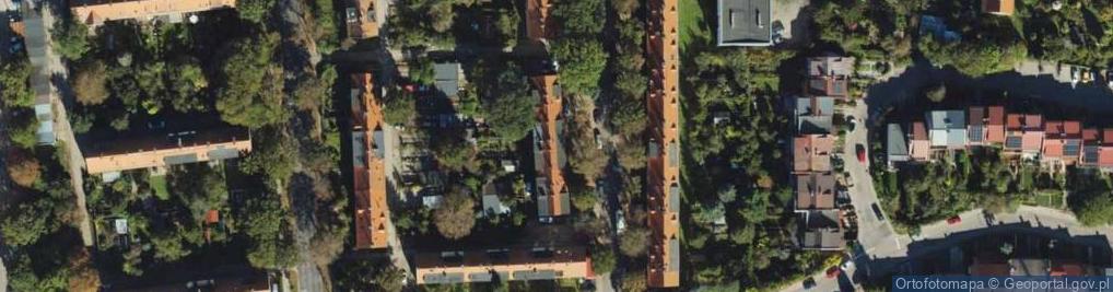 Zdjęcie satelitarne Łużycka ul.