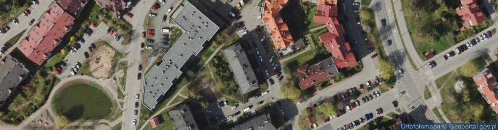 Zdjęcie satelitarne Lukrecjowa ul.