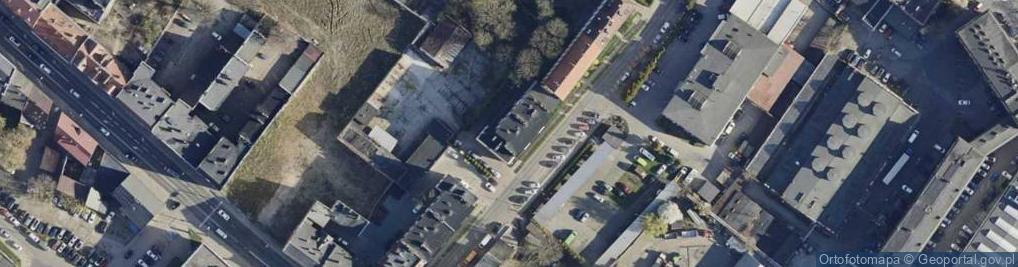 Zdjęcie satelitarne Lutycka ul.