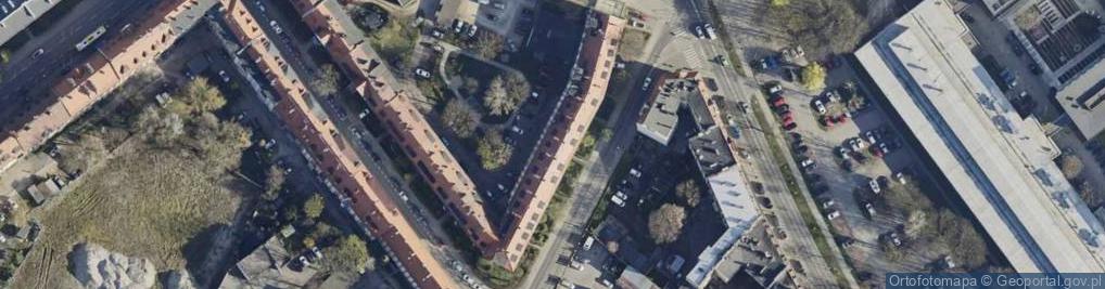 Zdjęcie satelitarne Lutycka ul.