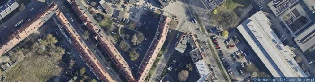 Zdjęcie satelitarne Lutycka ul.