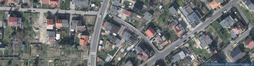 Zdjęcie satelitarne Łukowa ul.