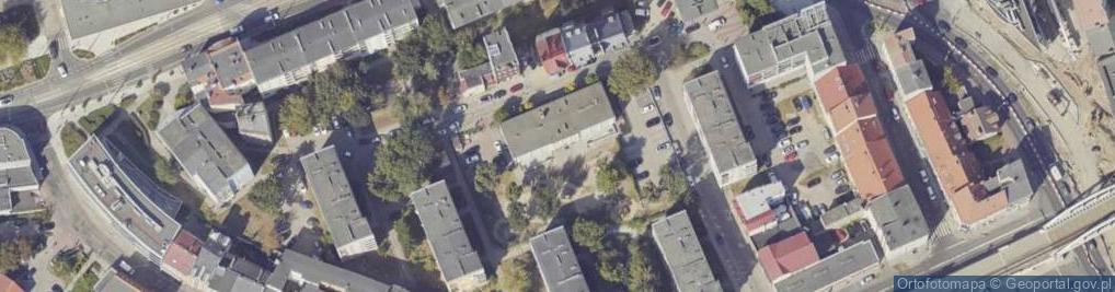 Zdjęcie satelitarne Łużycka ul.