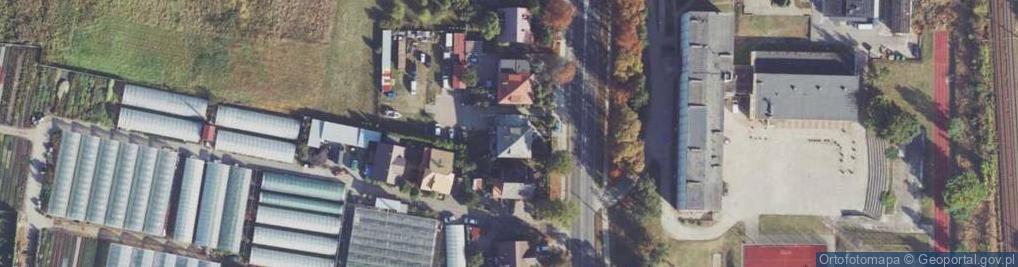 Zdjęcie satelitarne Łużycka ul.