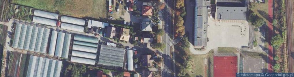 Zdjęcie satelitarne Łużycka ul.