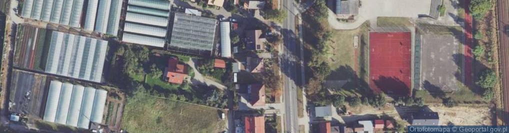 Zdjęcie satelitarne Łużycka ul.