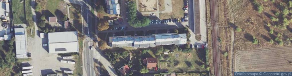 Zdjęcie satelitarne Łużycka ul.