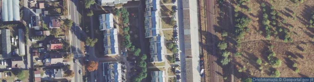Zdjęcie satelitarne Łużycka ul.