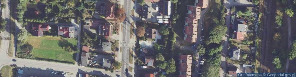 Zdjęcie satelitarne Łużycka ul.