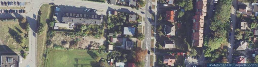 Zdjęcie satelitarne Łużycka ul.