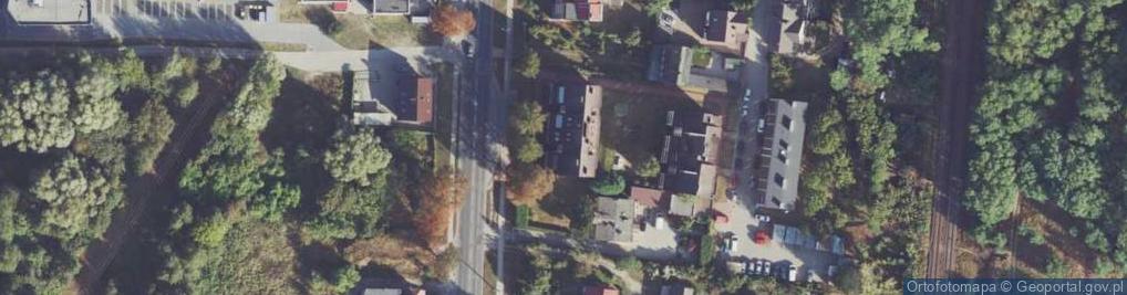 Zdjęcie satelitarne Łużycka ul.