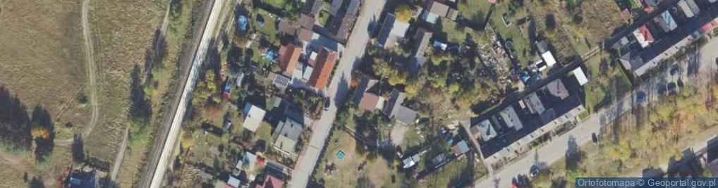 Zdjęcie satelitarne Ludowa ul.