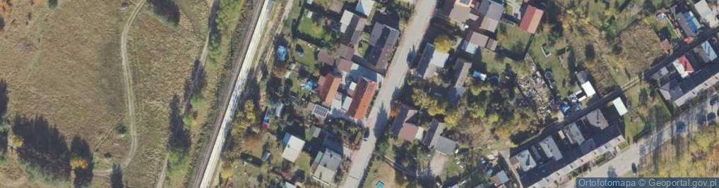 Zdjęcie satelitarne Ludowa ul.