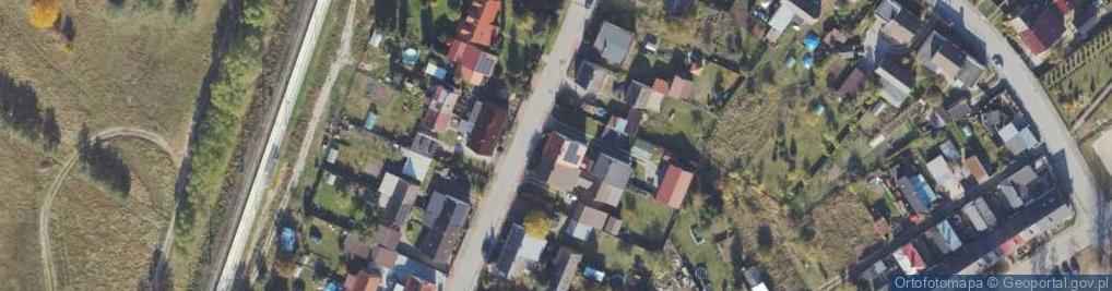 Zdjęcie satelitarne Ludowa ul.