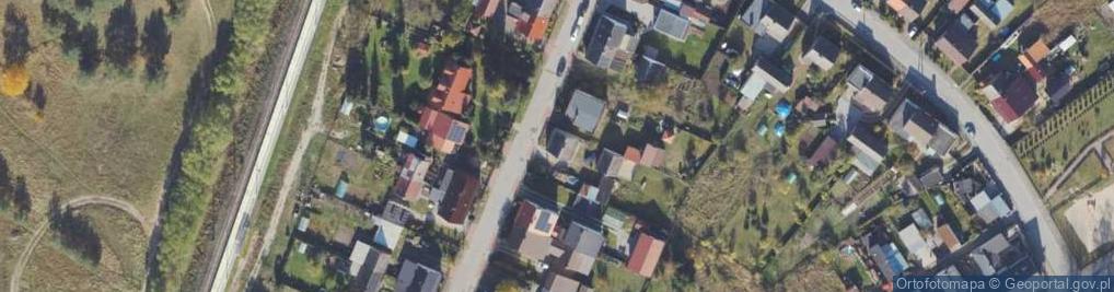 Zdjęcie satelitarne Ludowa ul.