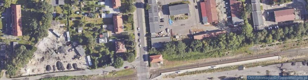 Zdjęcie satelitarne Lubańska ul.