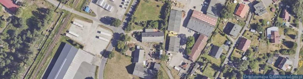 Zdjęcie satelitarne Ludowa ul.