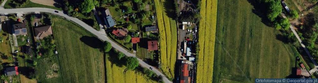 Zdjęcie satelitarne Ludowa ul.